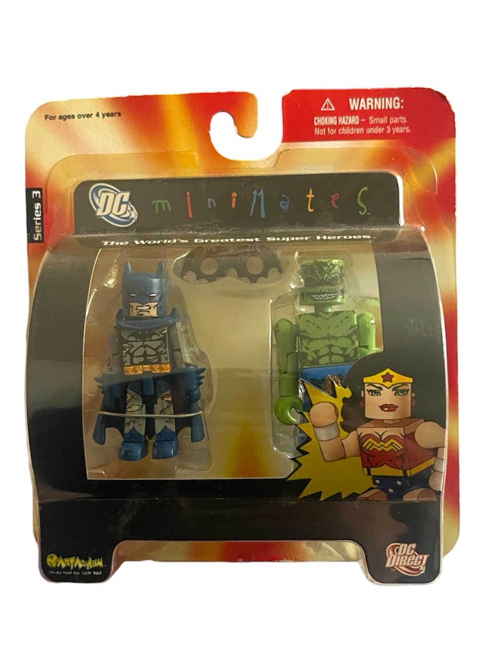 NEW‎ 2006 DC Minimates Batman & Killer Croc 2-Pack